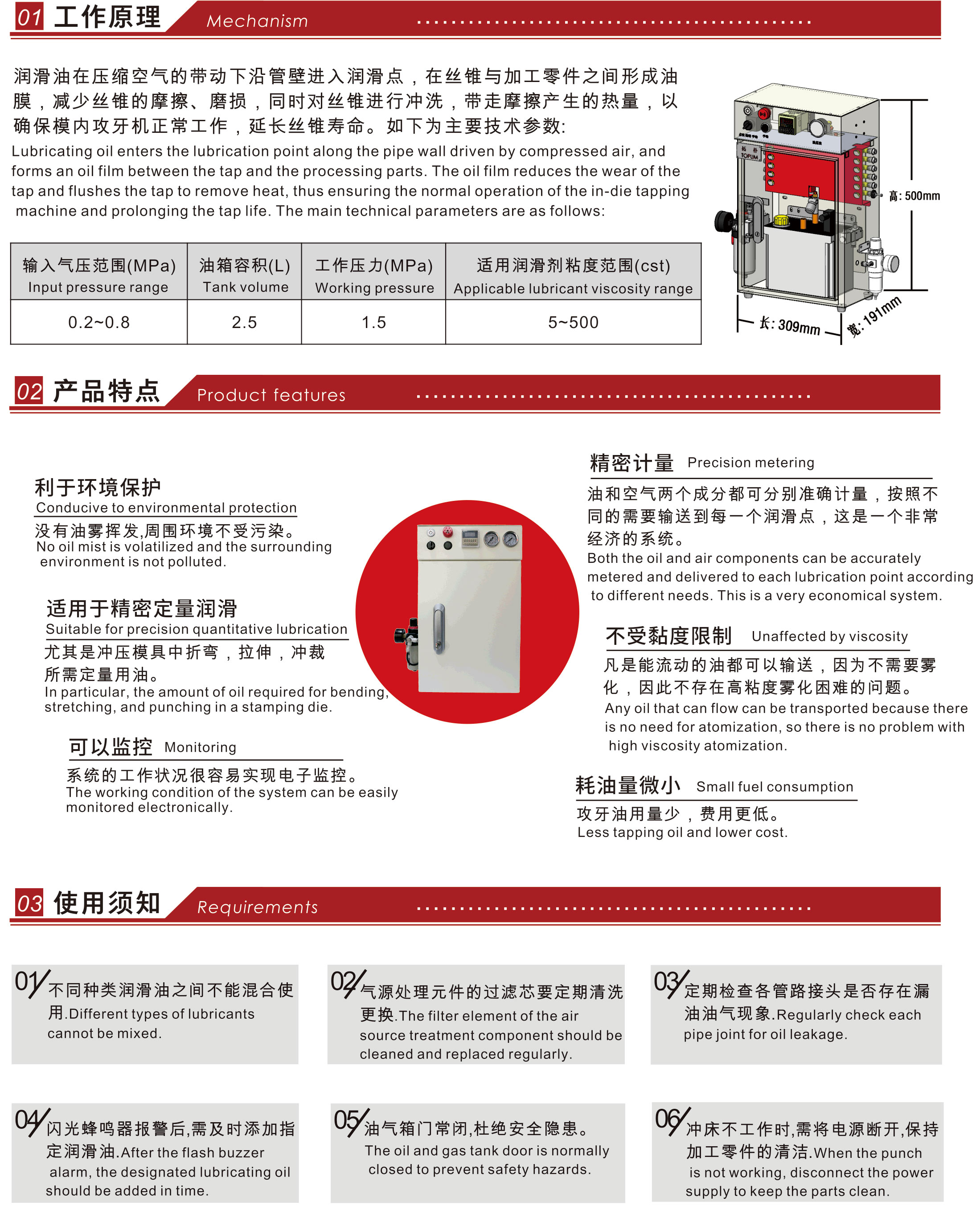 油氣潤滑裝置【拓樸模內(nèi)攻牙beloy.com.cn】